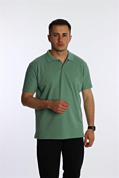 Betep Polo Yaka Tşört Mint Yeşili