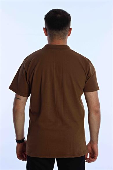 Betep Polo Yaka Tşört Taba