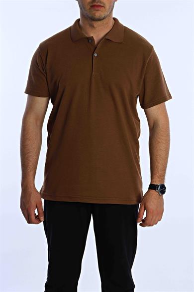 Betep Polo Yaka Tşört Taba