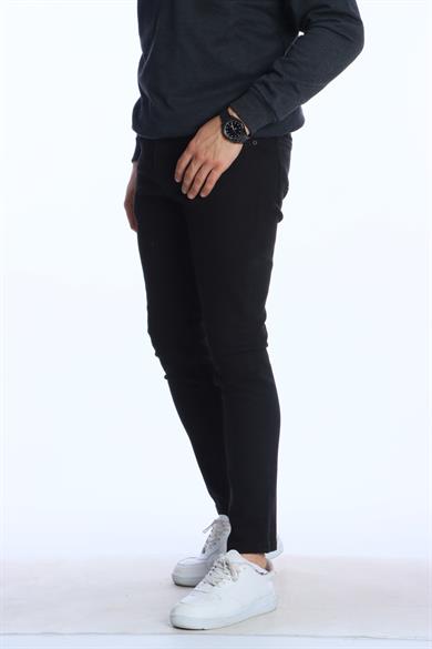 Big Rodoc Slimfit Kot Pantolon Siyah-Beyaz