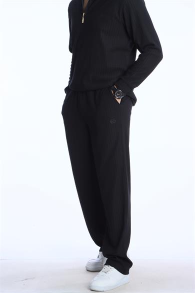 Eg38 Anka Baggy Takım Siyah