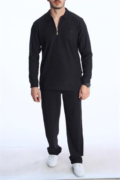 Eg38 Anka Baggy Takım Siyah