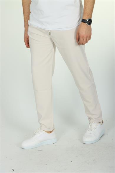 Eg38 Double Face Jogger Pantolon (1) Beyaz
