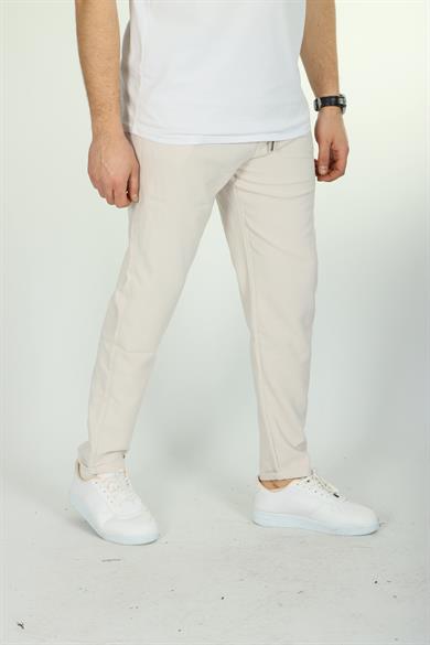 Eg38 Double Face Jogger Pantolon (1) Beyaz