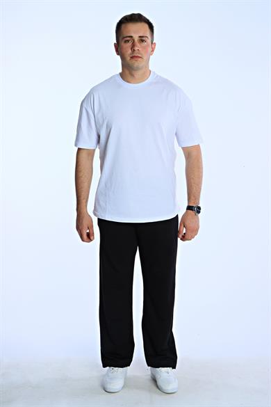 Eg38 Düz Baggy Eşofman Siyah