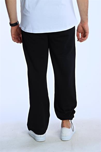 Eg38 Düz Baggy Eşofman Siyah
