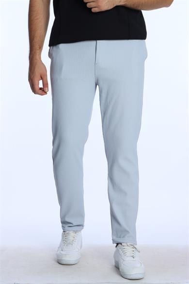 Eg38 Jamper Düğmeli Jogger Açık Gri