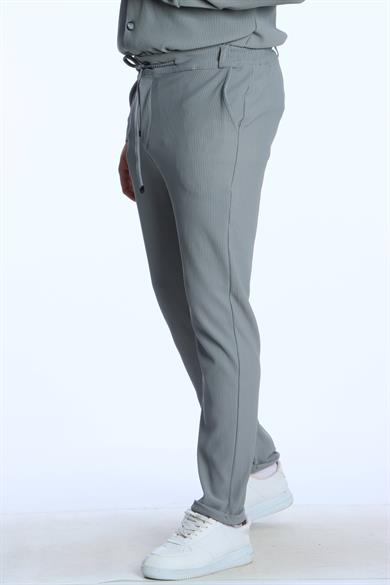Eg38 Jamper Düğmeli Jogger Gri