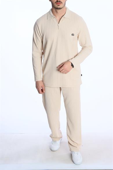 Eg38 Klik Baggy Takım Bej