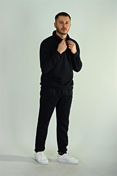 Eg38 Pike Yarım Fermuar Sweat Lacivert