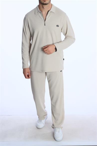 Eg38 Tina Baggy Takım Bej