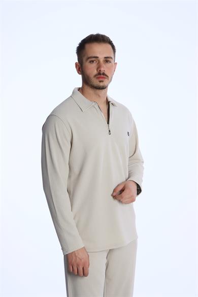 Eg38 Tina Baggy Takım Bej