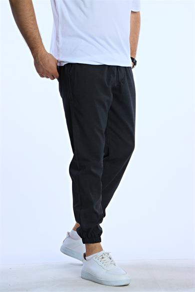 Marco Paça Lastikli Düz Jogger Füme