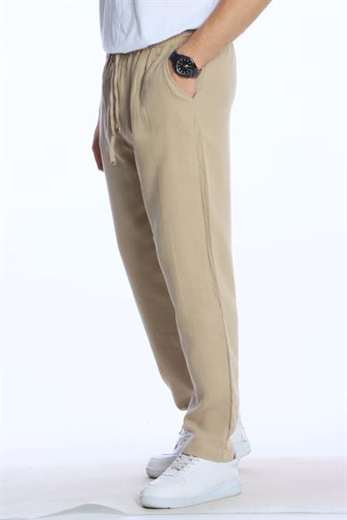 Müslim Baggy Pantolon Krem