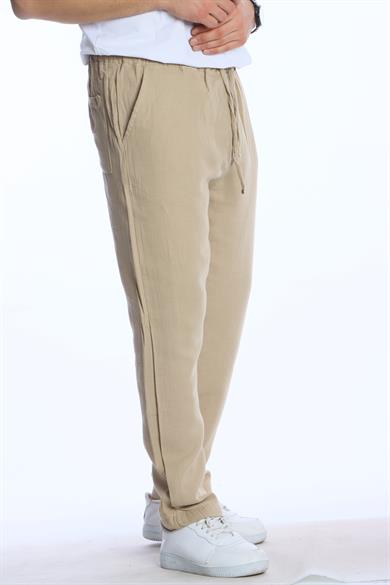 Müslim Baggy Pantolon Krem