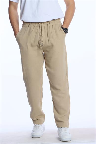 Müslim Baggy Pantolon Krem