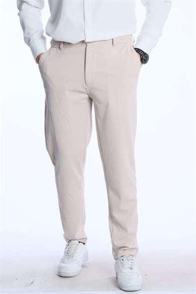 Rbr 01 Fitilli Jogger Pantolon Krem