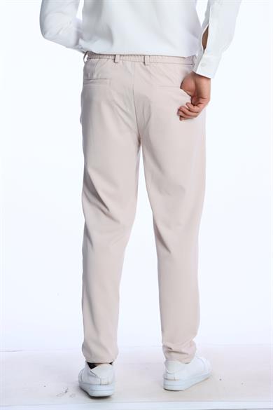 Rbr 01 Fitilli Jogger Pantolon Krem