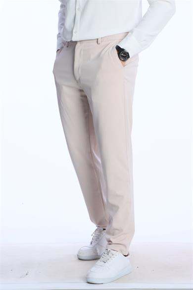 Rbr 01 Fitilli Jogger Pantolon Krem