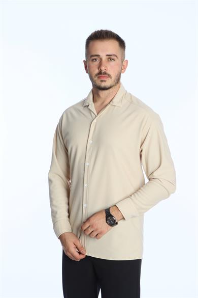 Tk Fitilli Ottoman Gömlek Krem