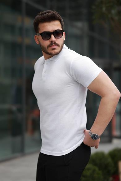 Tmb Eko Polo Yaka Beyaz