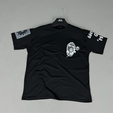 Tmb Maske Oversize Tişört Siyah
