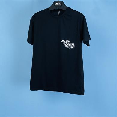 Tmb Zar Oversize Tişört Siyah