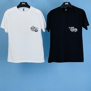 Tmb Zar Oversize Tişört Siyah