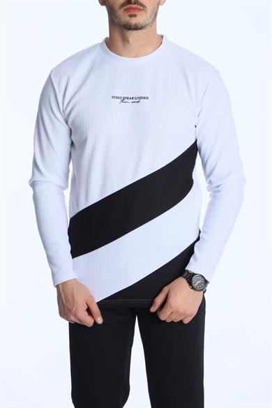Vibes Ottoman Sweat 026 Beyaz