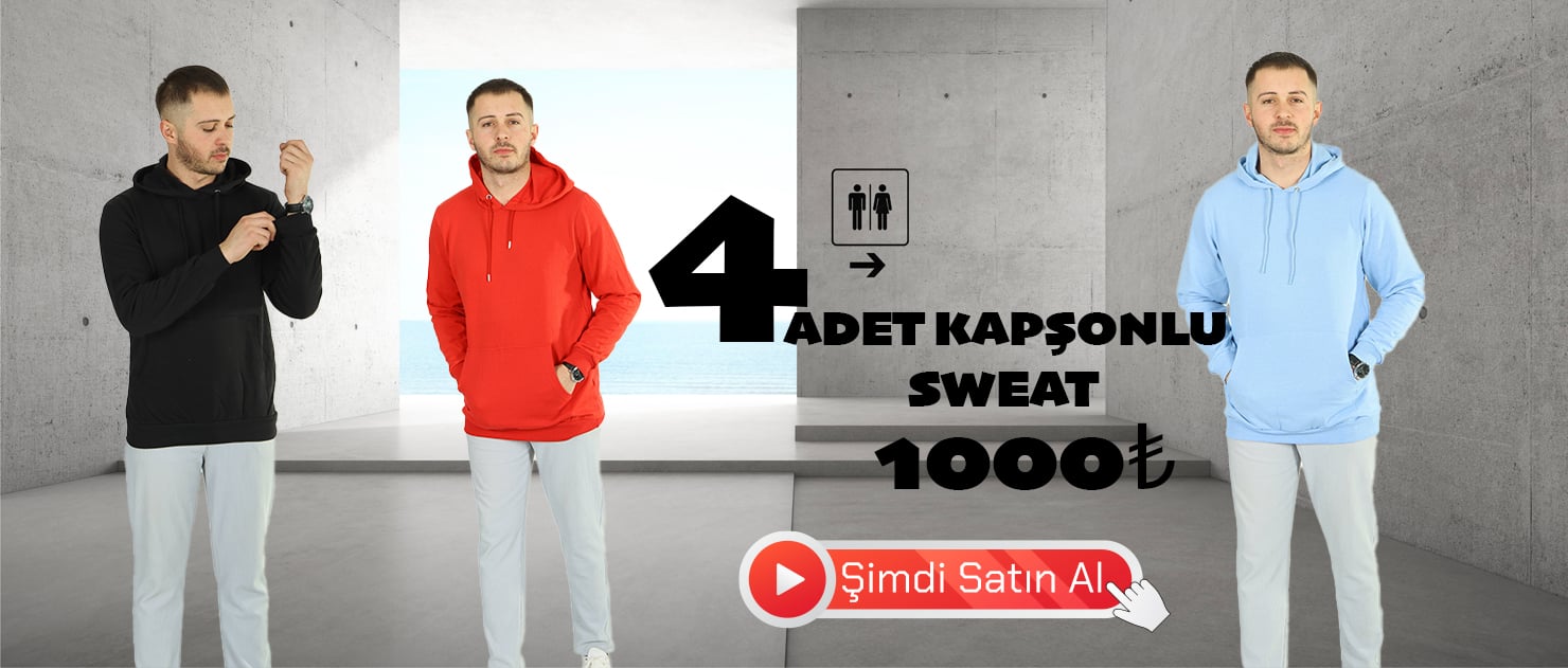 4 Adet Sweat 900₺