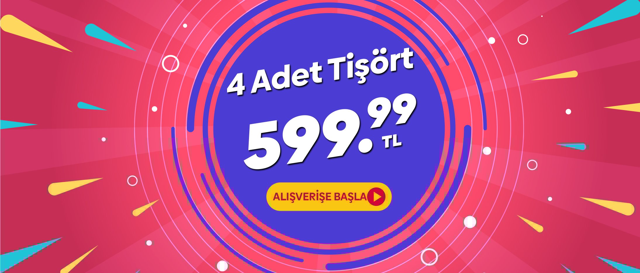 4 Adet Tişört 600₺