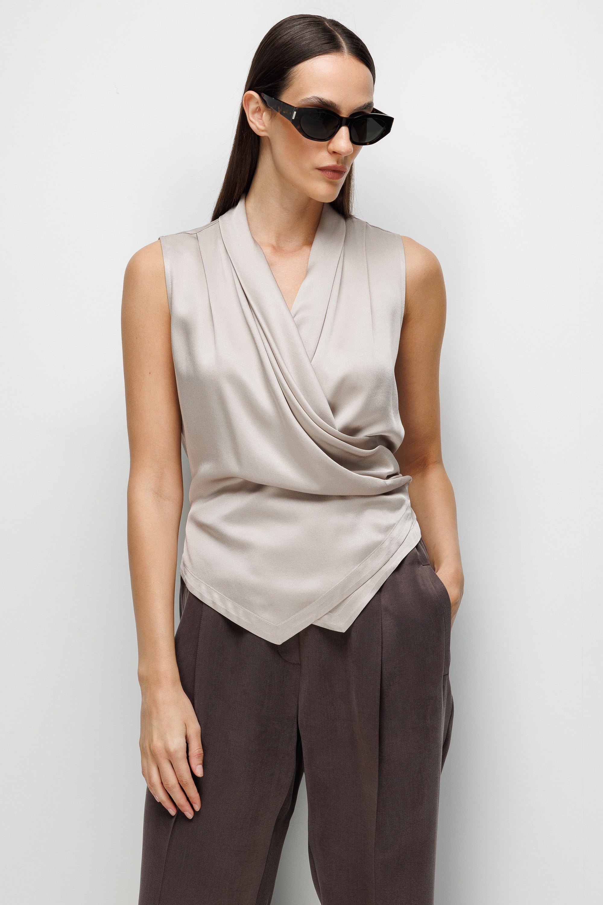 Anvelop Tokalı Bluz