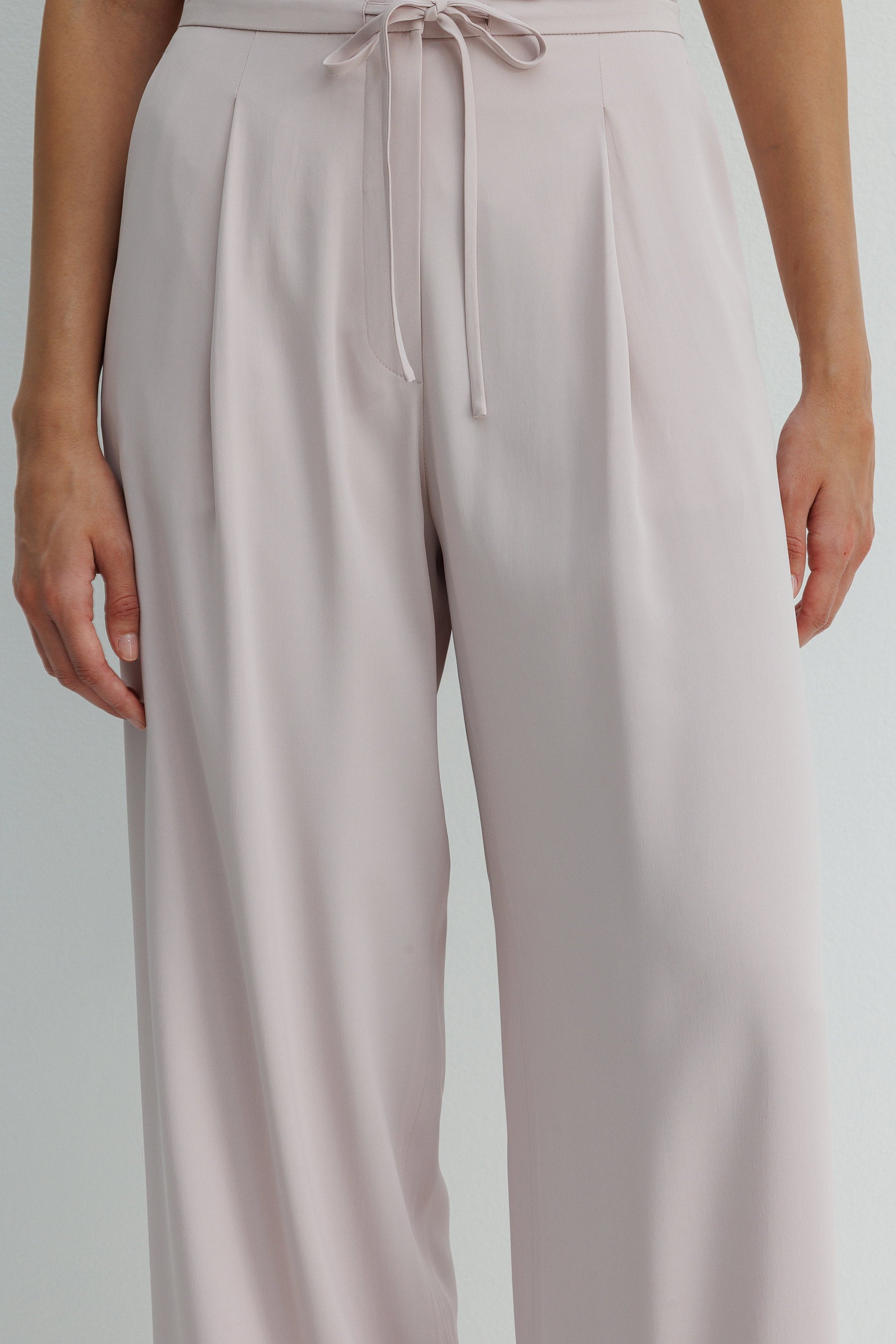 Bağcıklı Bol Kesim Pantolon