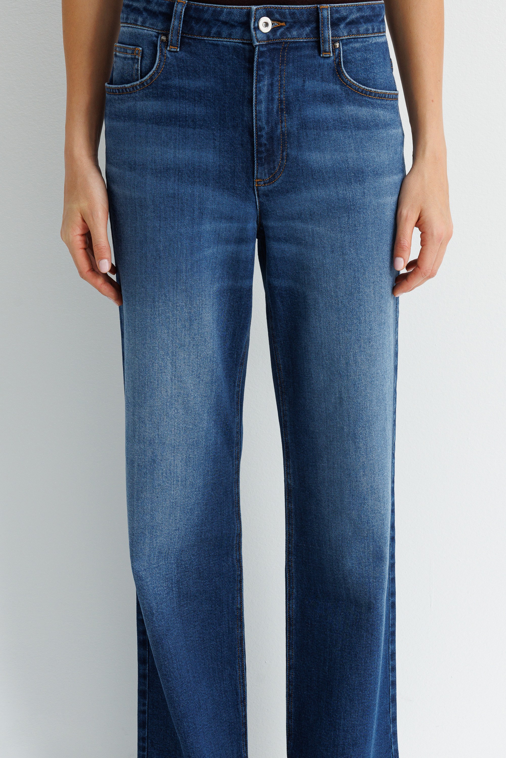Bol Paça Denim Pantolon