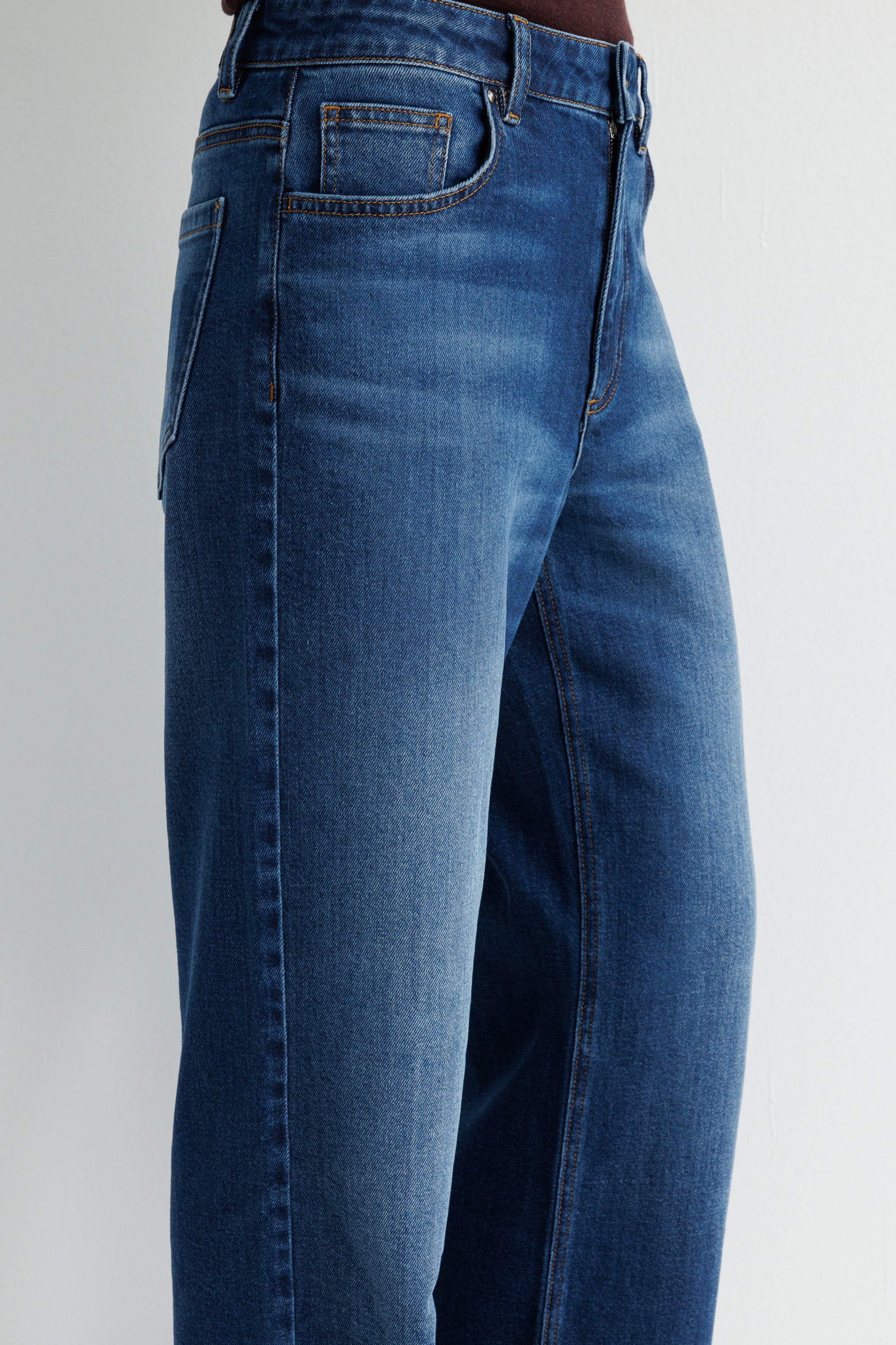 Bol Paça Denim Pantolon