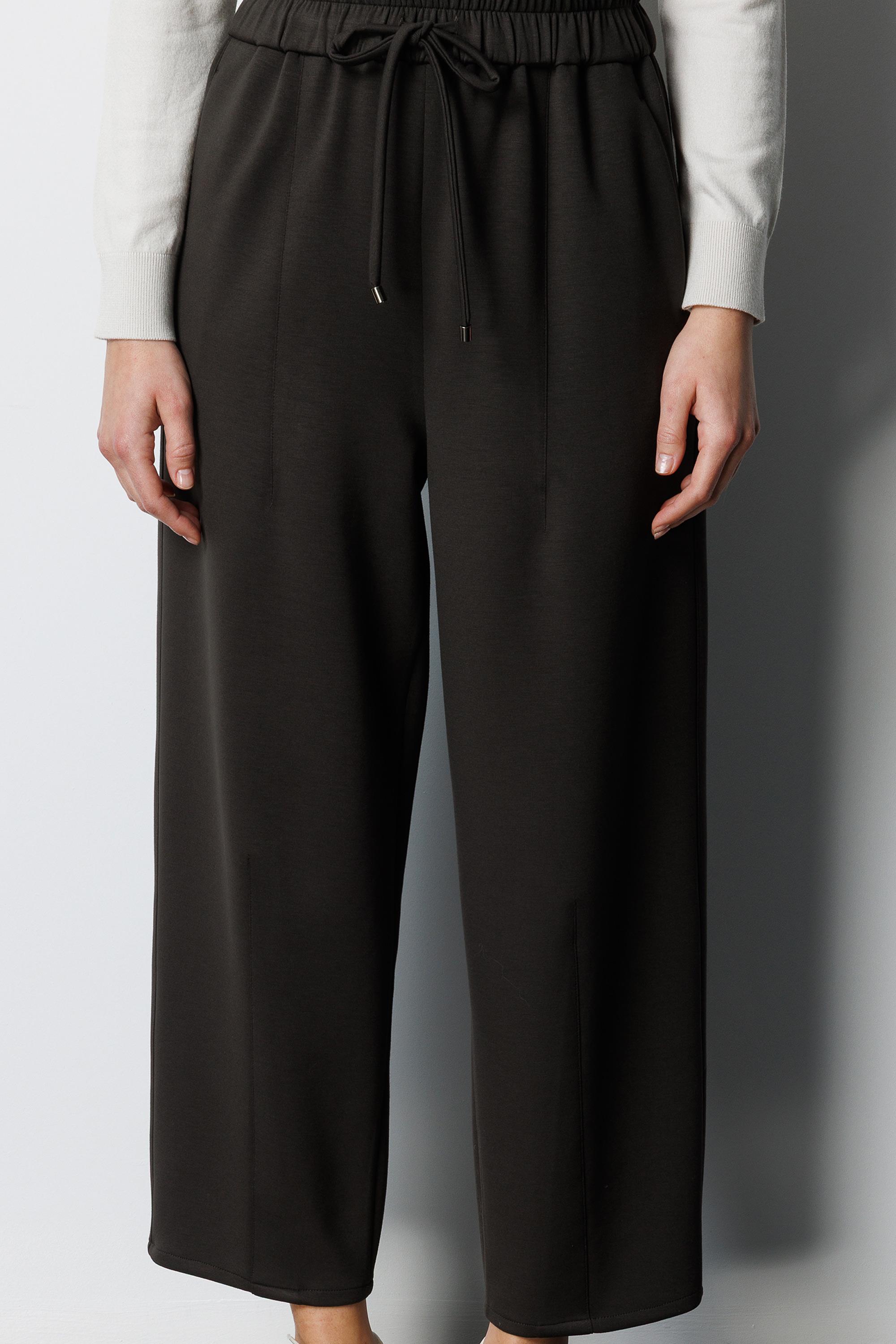 Elastan Kemerli Pensli Sweat Pantolon