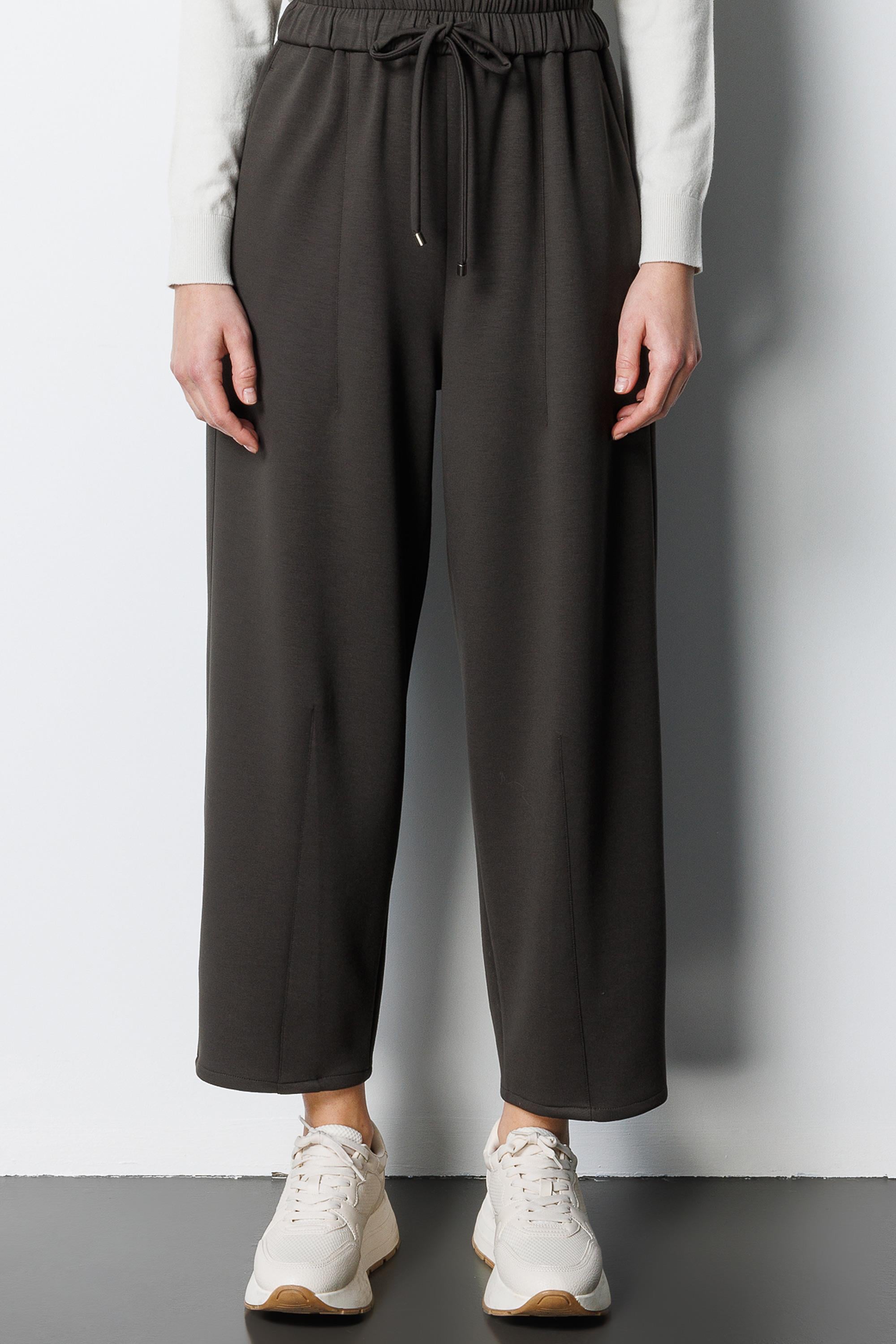 Elastan Kemerli Pensli Sweat Pantolon