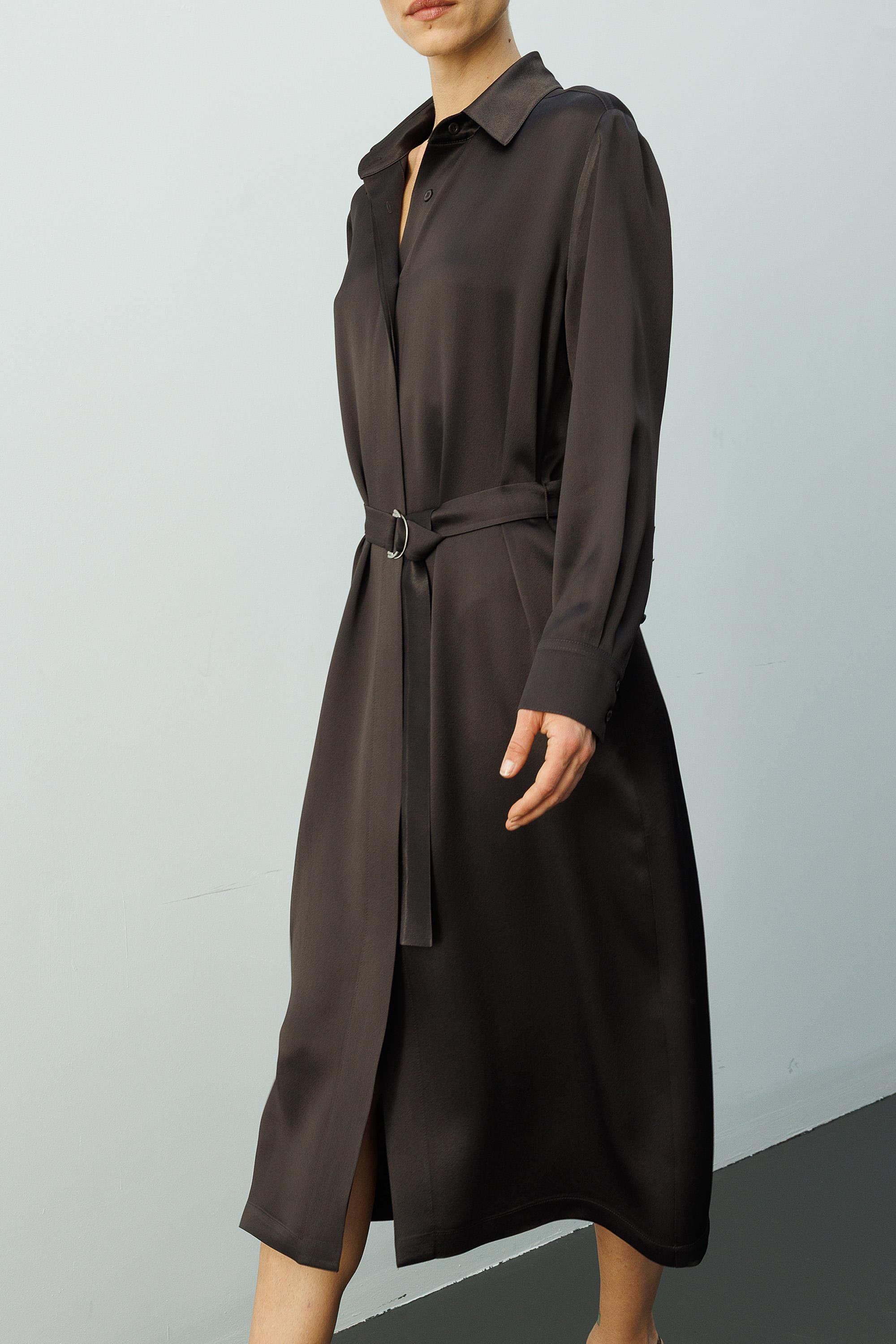 Gizli Pat Kemerli Elbise