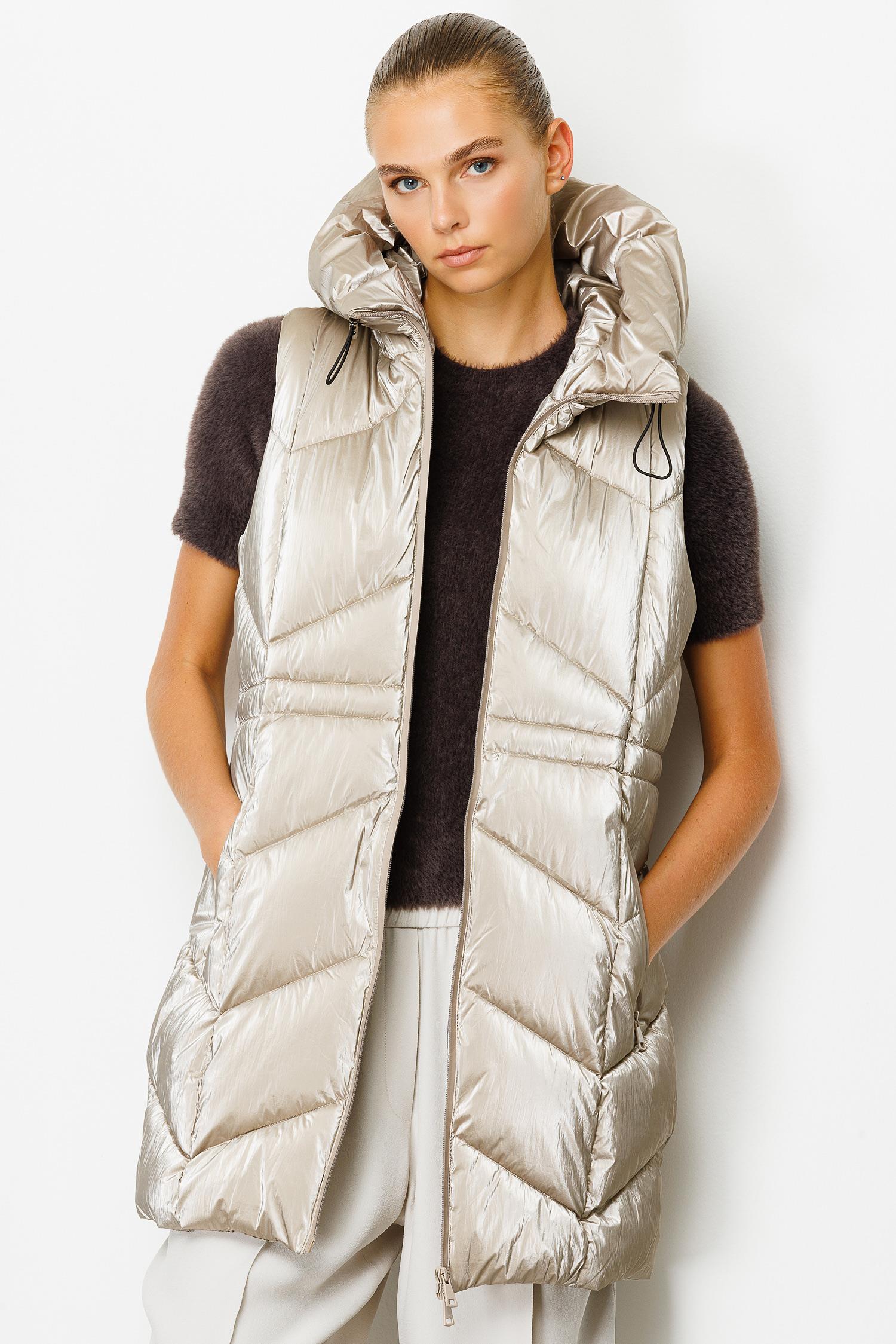 Kapüşonlu Kolsuz Anorak