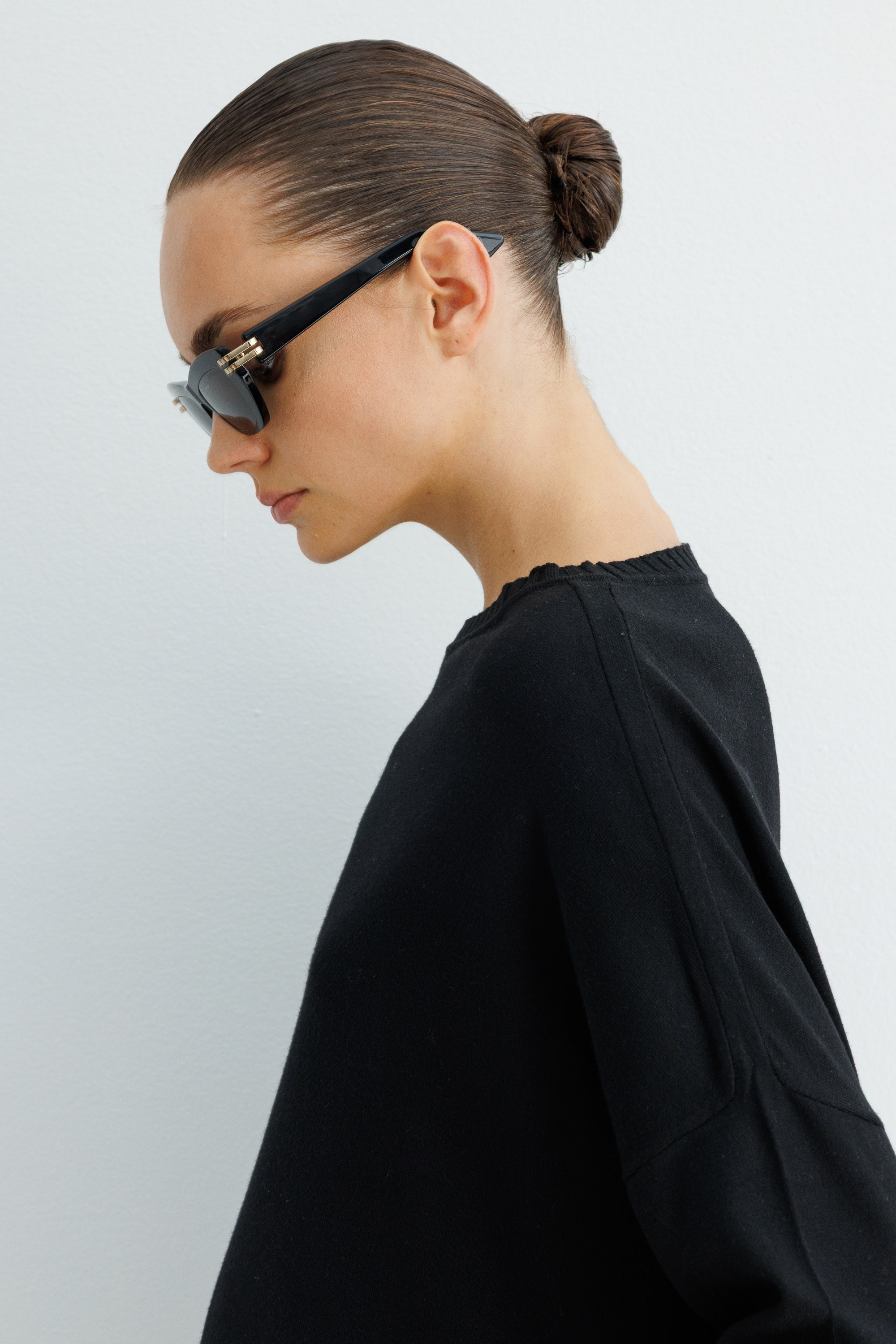 Kayık Yaka Oversize Triko