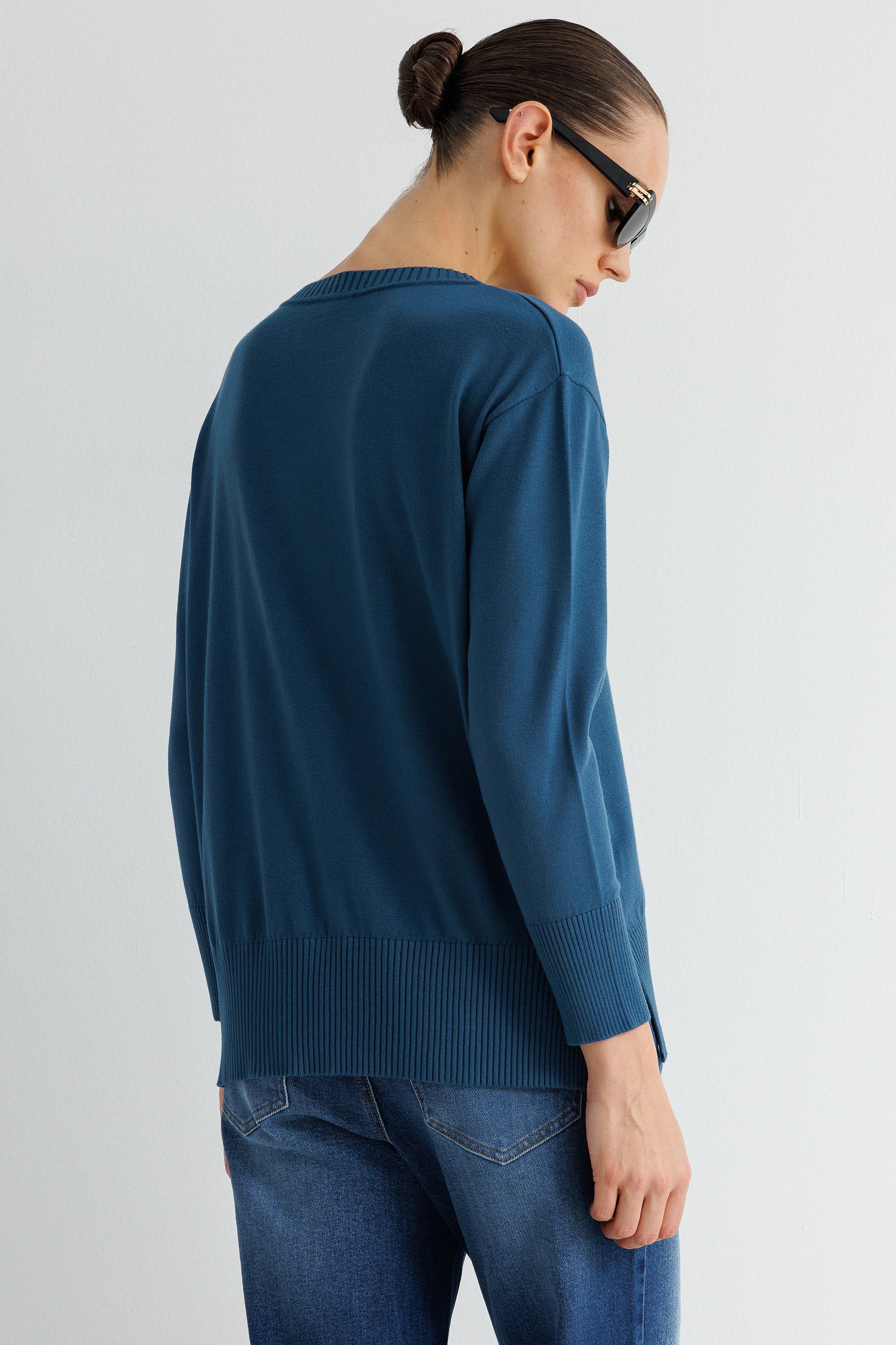 O Yaka Oversize Triko