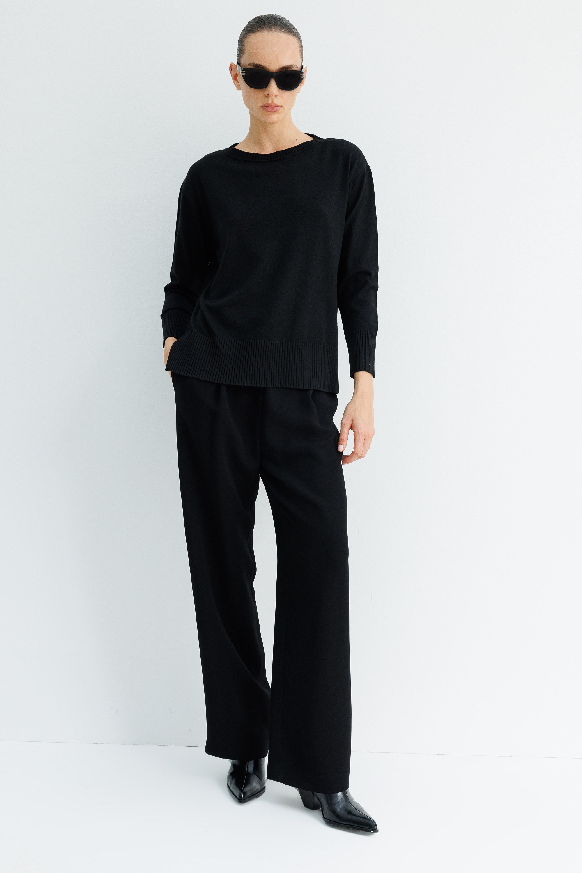 O Yaka Oversize Triko