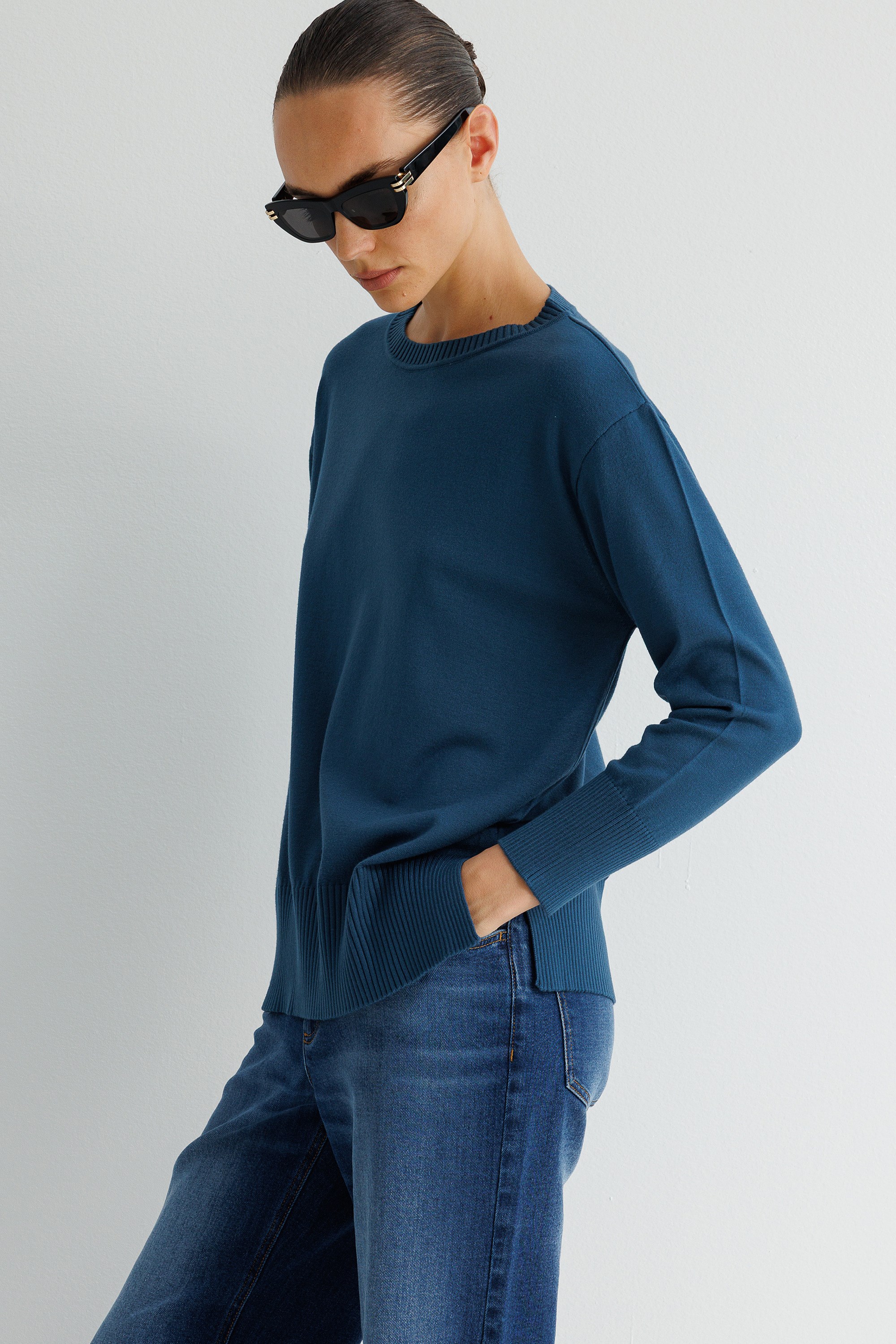 O Yaka Oversize Triko
