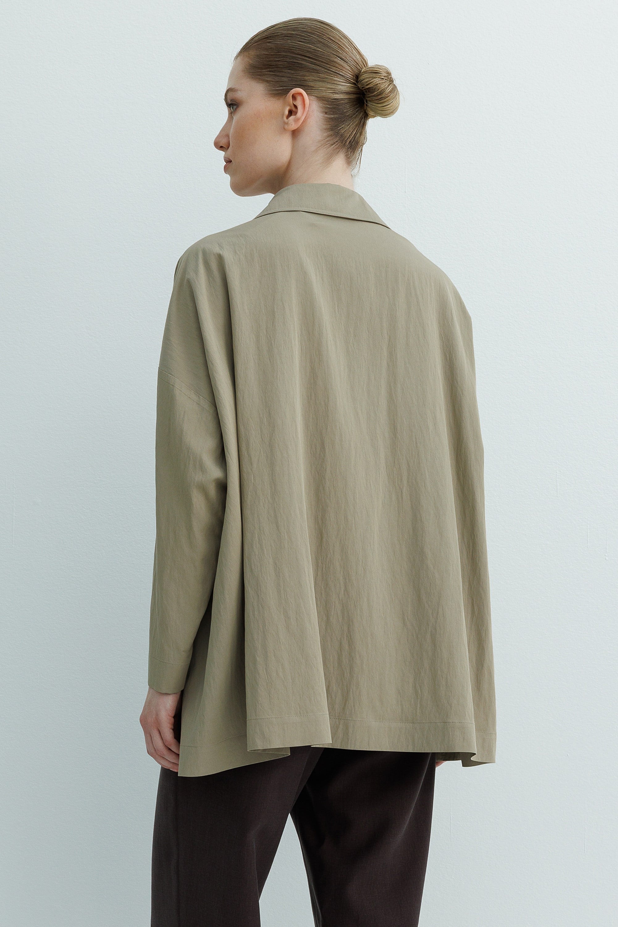 Oversize Cepli Ceket