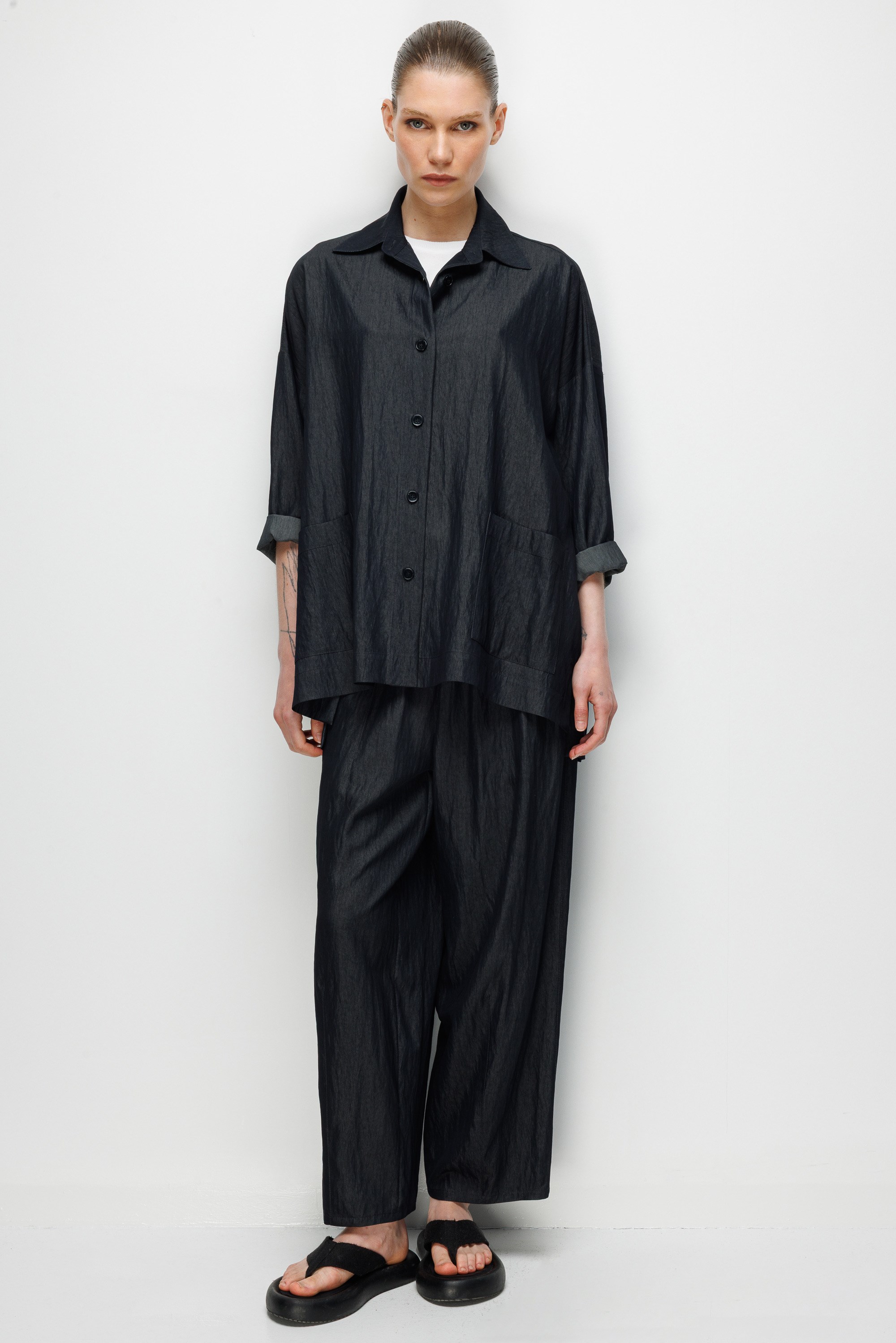 Oversize Cepli Ceket