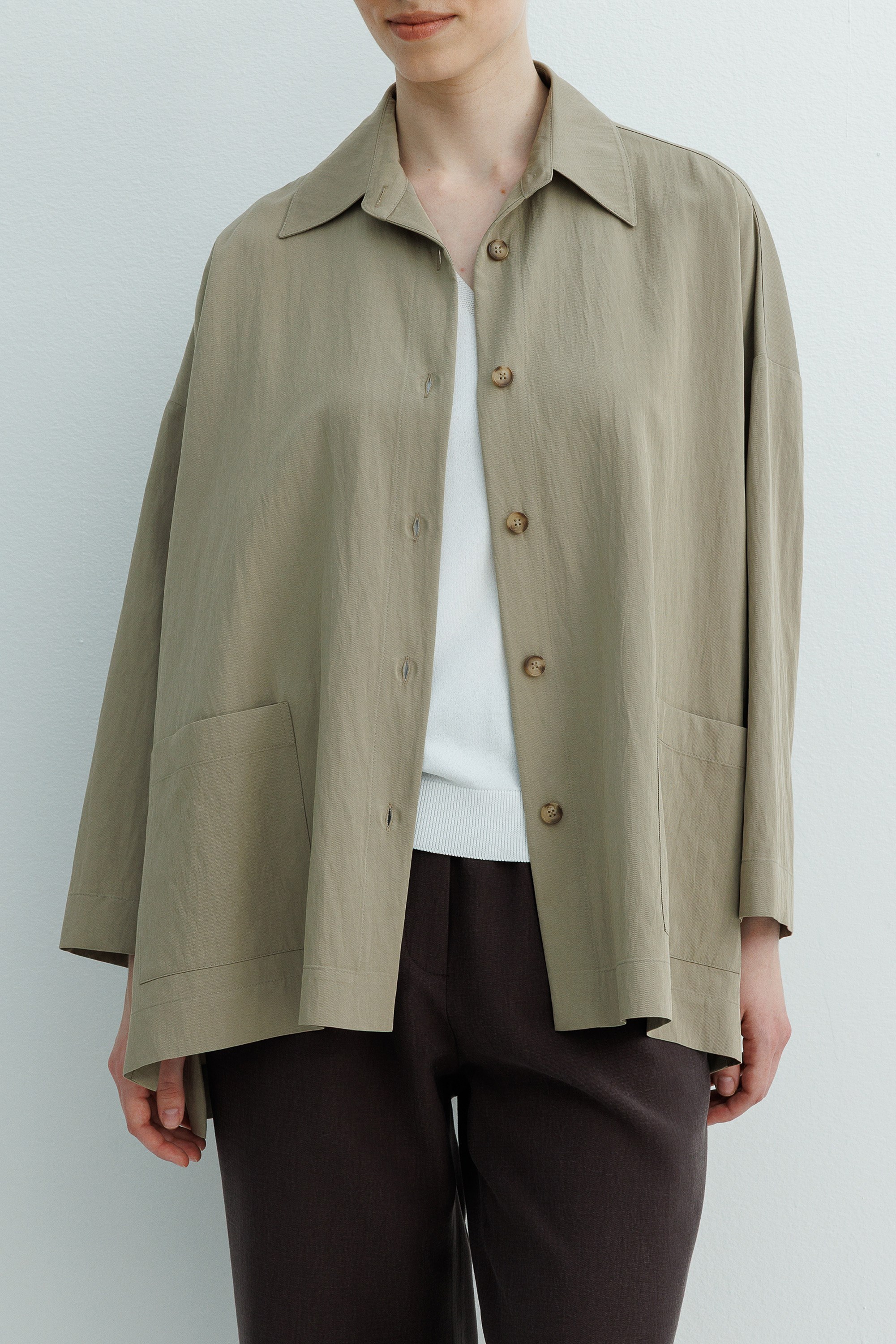 Oversize Cepli Ceket