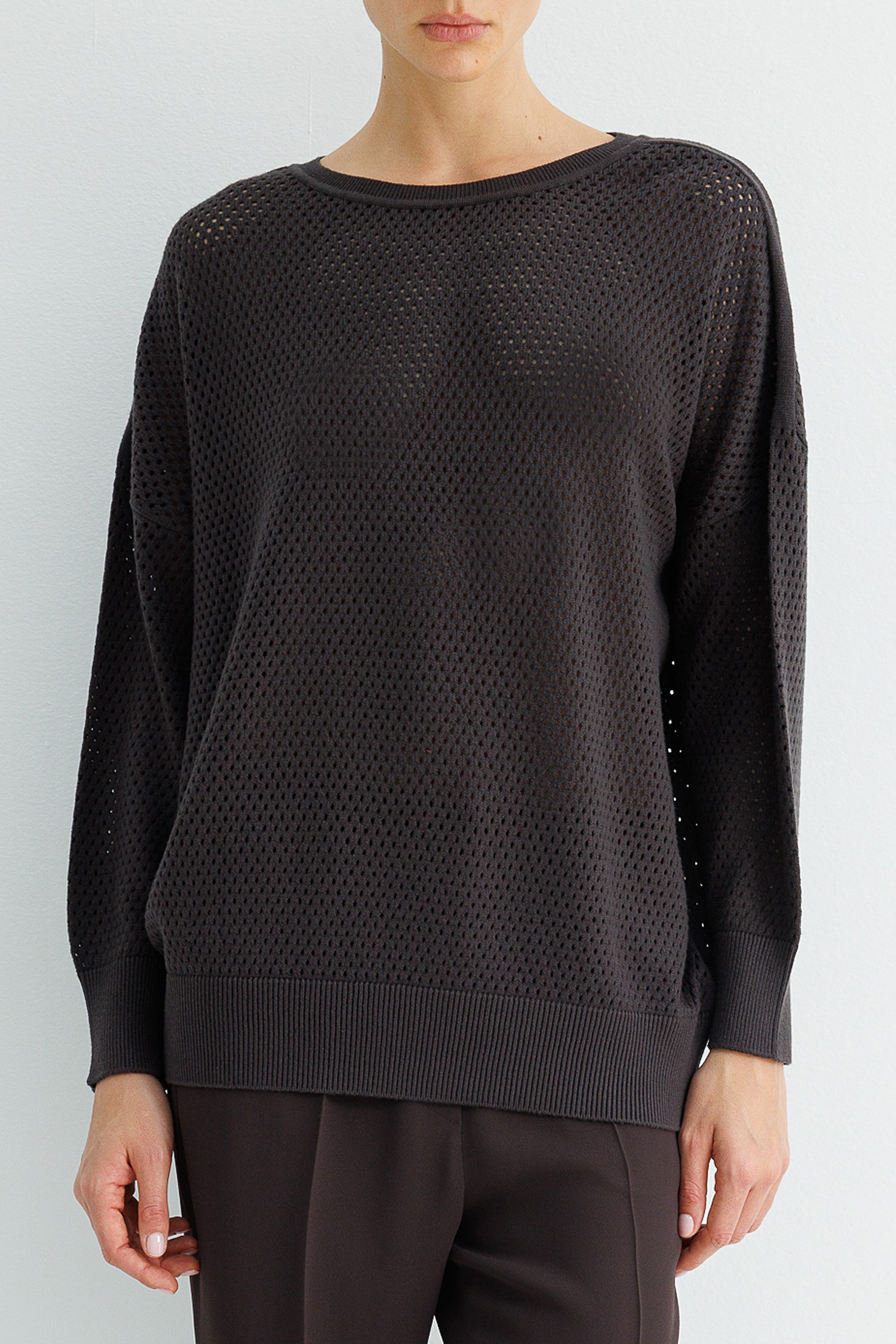 Petek Örgü Oversize Triko