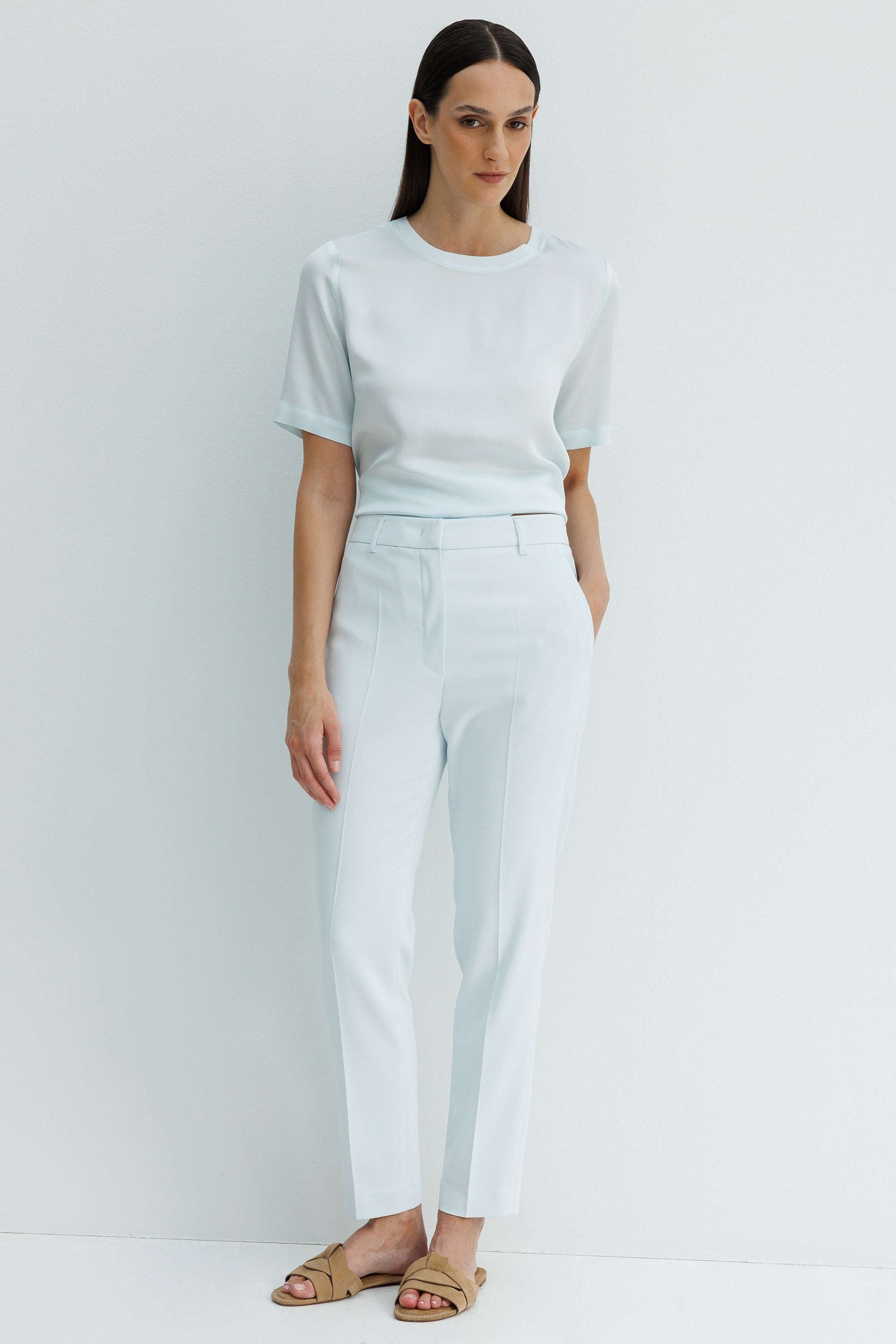 Slim Fit Cepli Pantolon