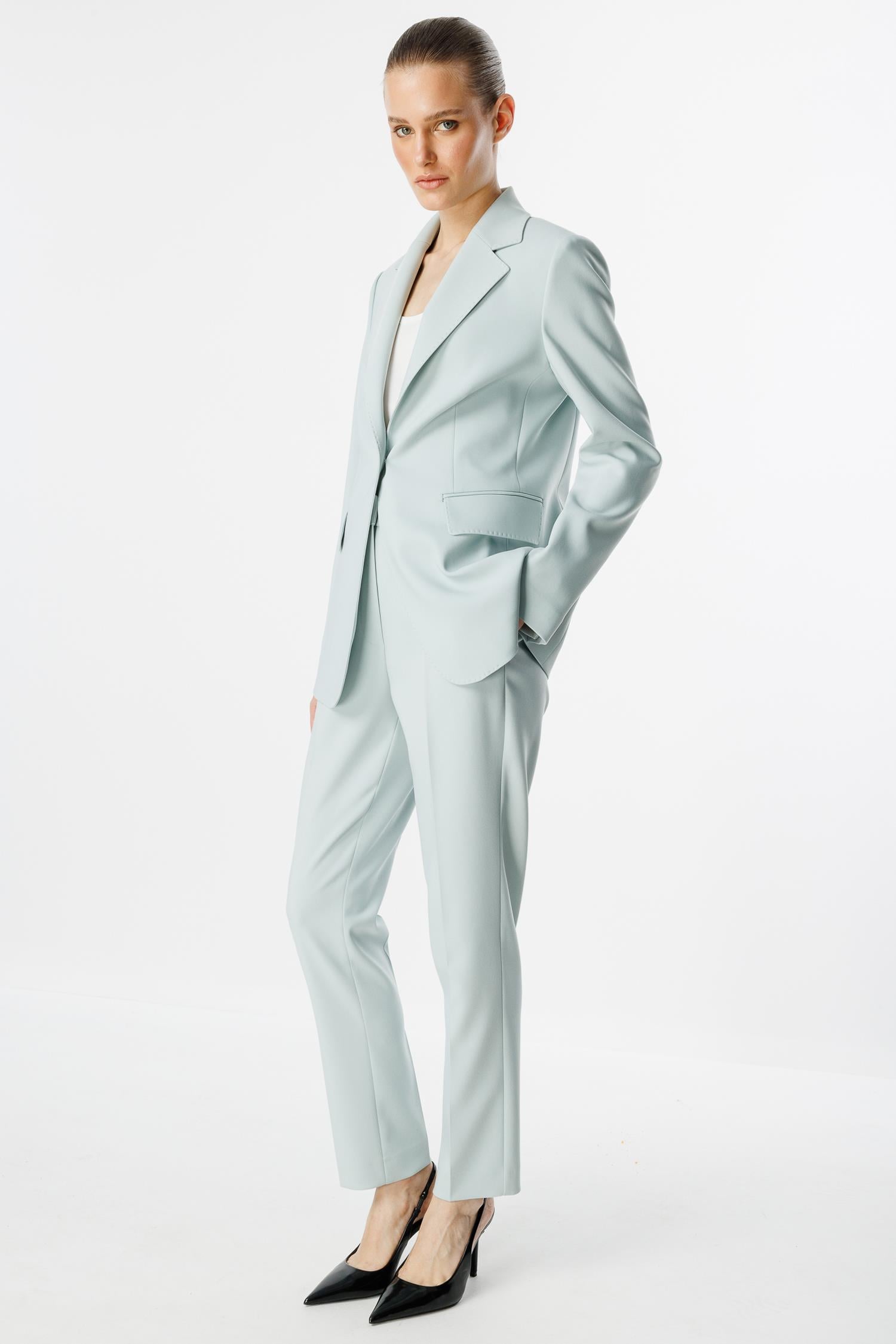 Slim Fit Cepli Pantolon