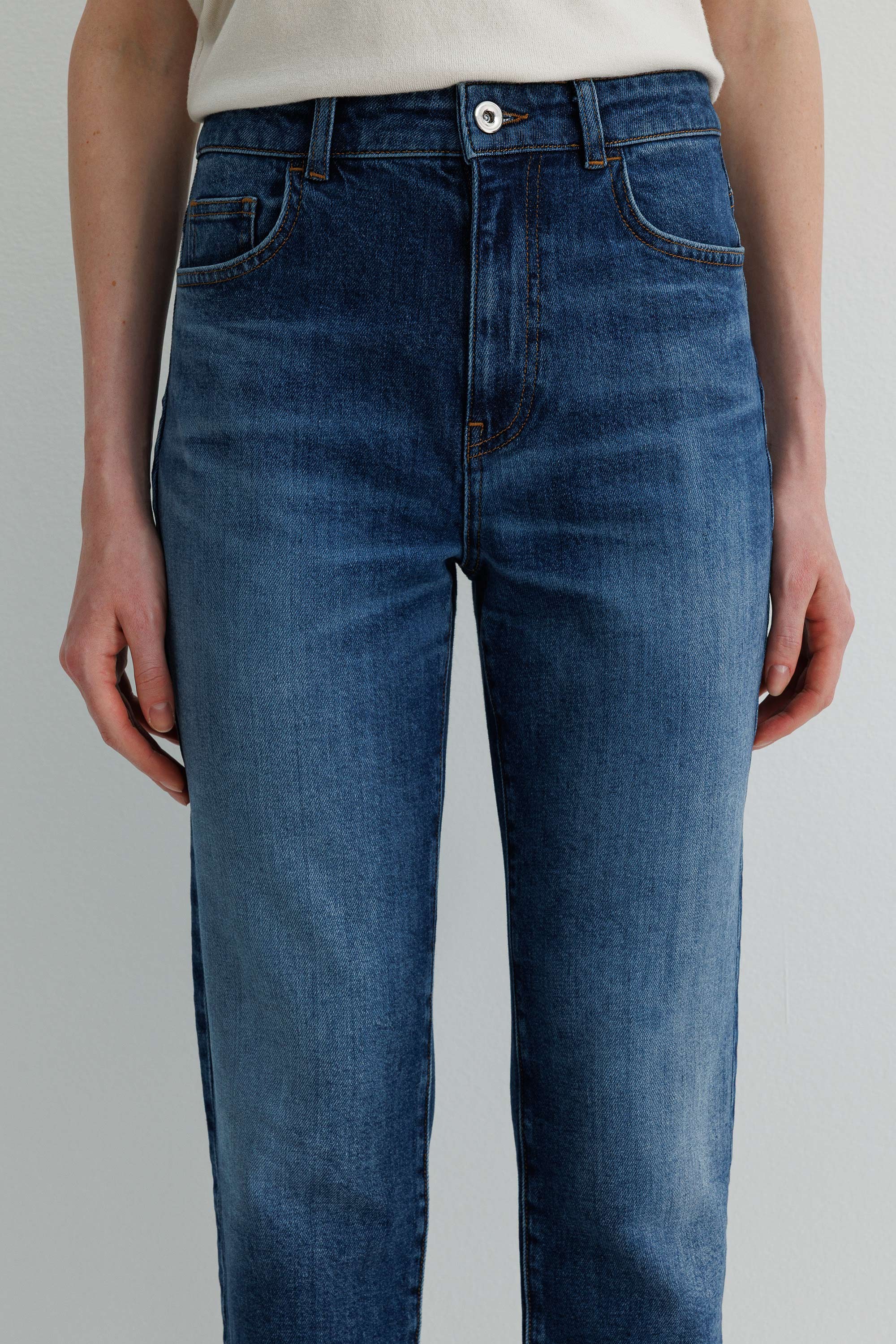 Slim Fit Denim Pantolon